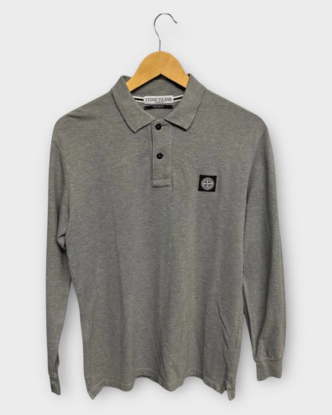 Patch Logo Long Sleeve Polo